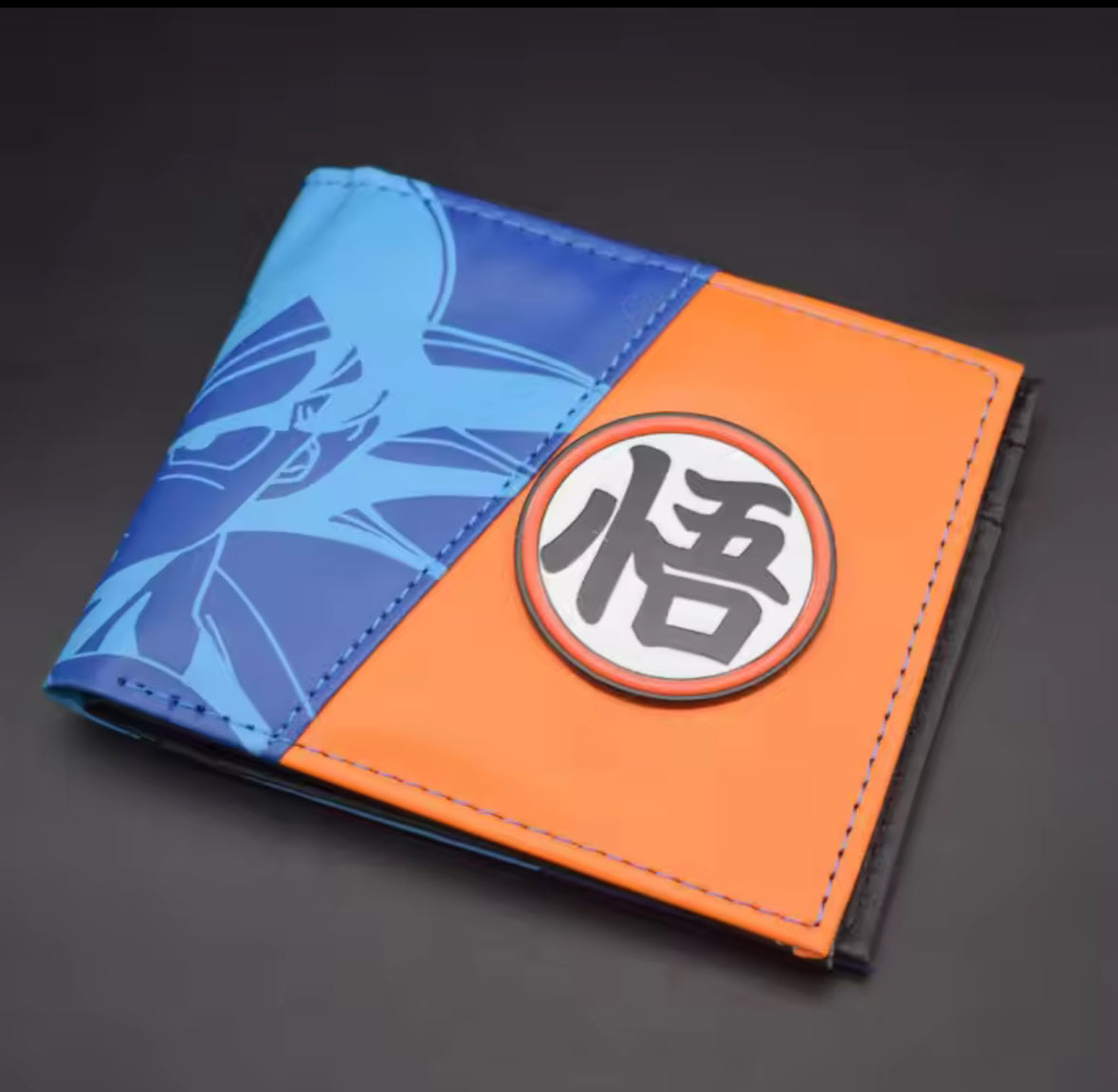 Dragon Ball Z Goku Gi Kanji Wallet