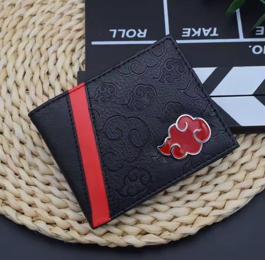 Akatsuki Red Cloud Symbol Pendant Wallet