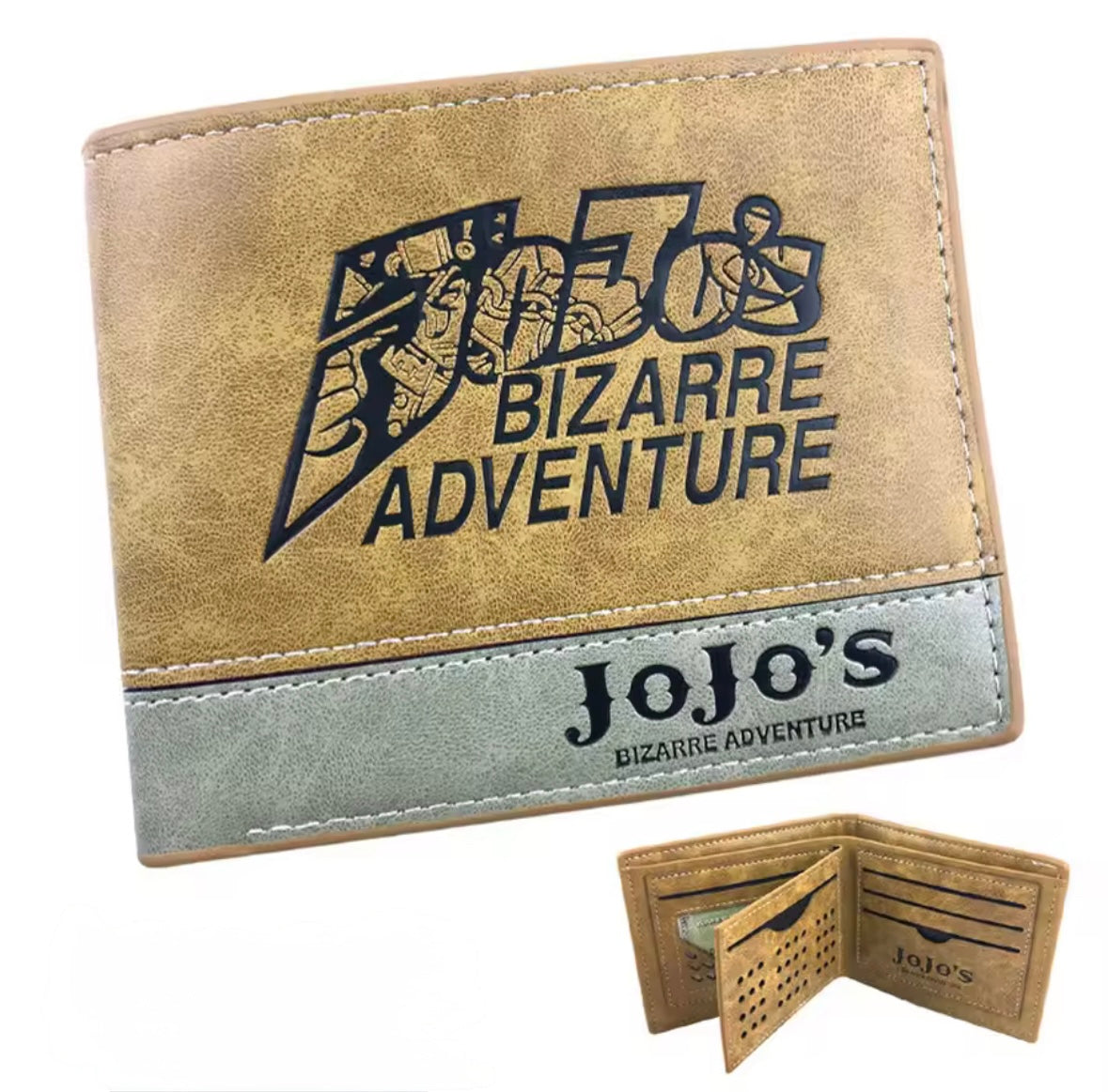 JoJo's Bizarre Adventure Brown Wallet