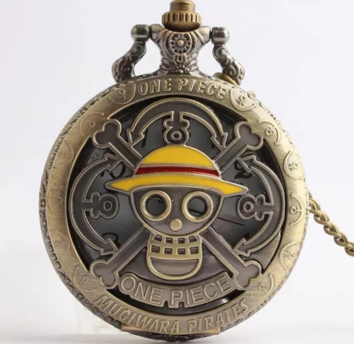One Piece Straw Hat Pirates Pocket Watch