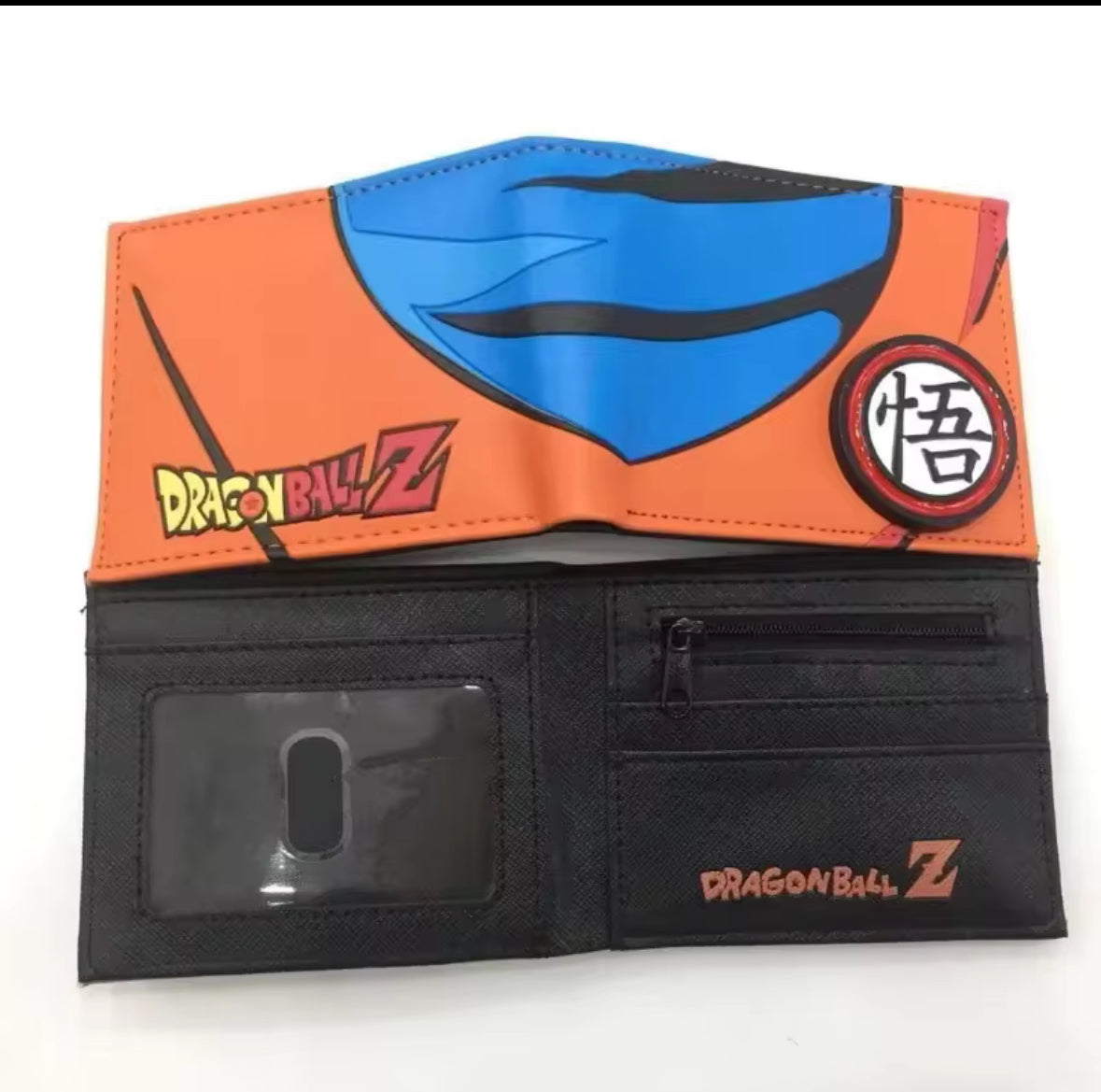 Dragon Ball Z Goku Gi Kanji Wallet