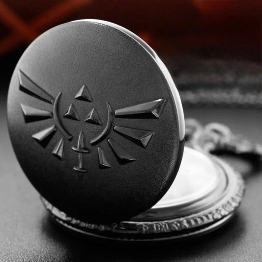 The Legend of Zelda Hyrule Crest Triforce Pocket Watch