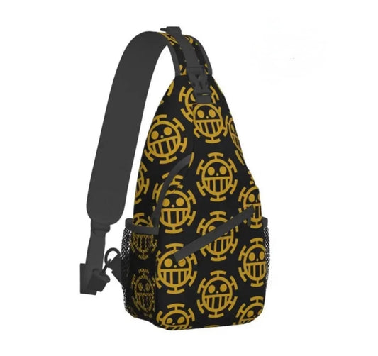 One Piece Heart Pirates Trafalgar Law Chest Bag Backpack