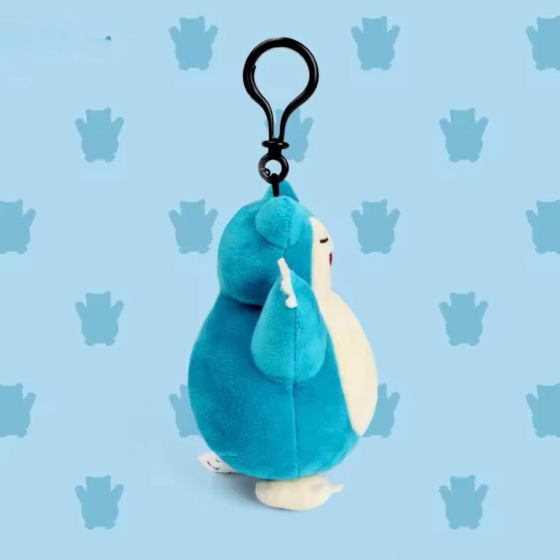 Pokemon Snorlax Plush Toy Hook Keychain