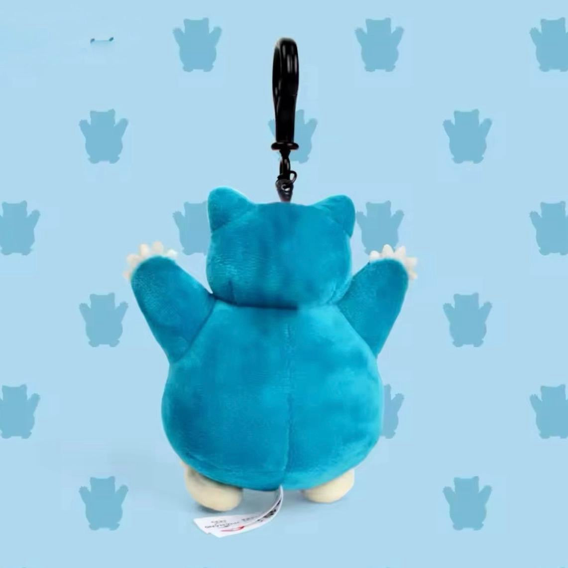 Pokemon Snorlax Plush Toy Hook Keychain