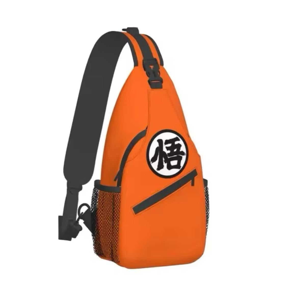 Dragon Ball Z Goku Gi Kanji Symbol Chest Bag Backpack