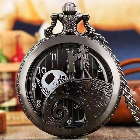 Nightmare Before Christmas Jack Skellington Pocket Watch