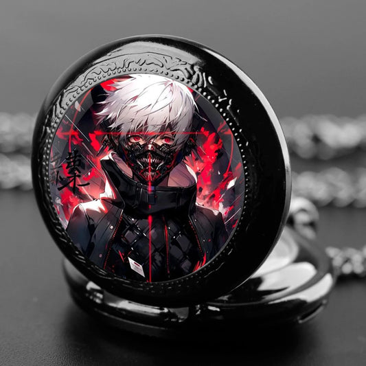 Ken Kaneki Eyepatch Pocket Watch