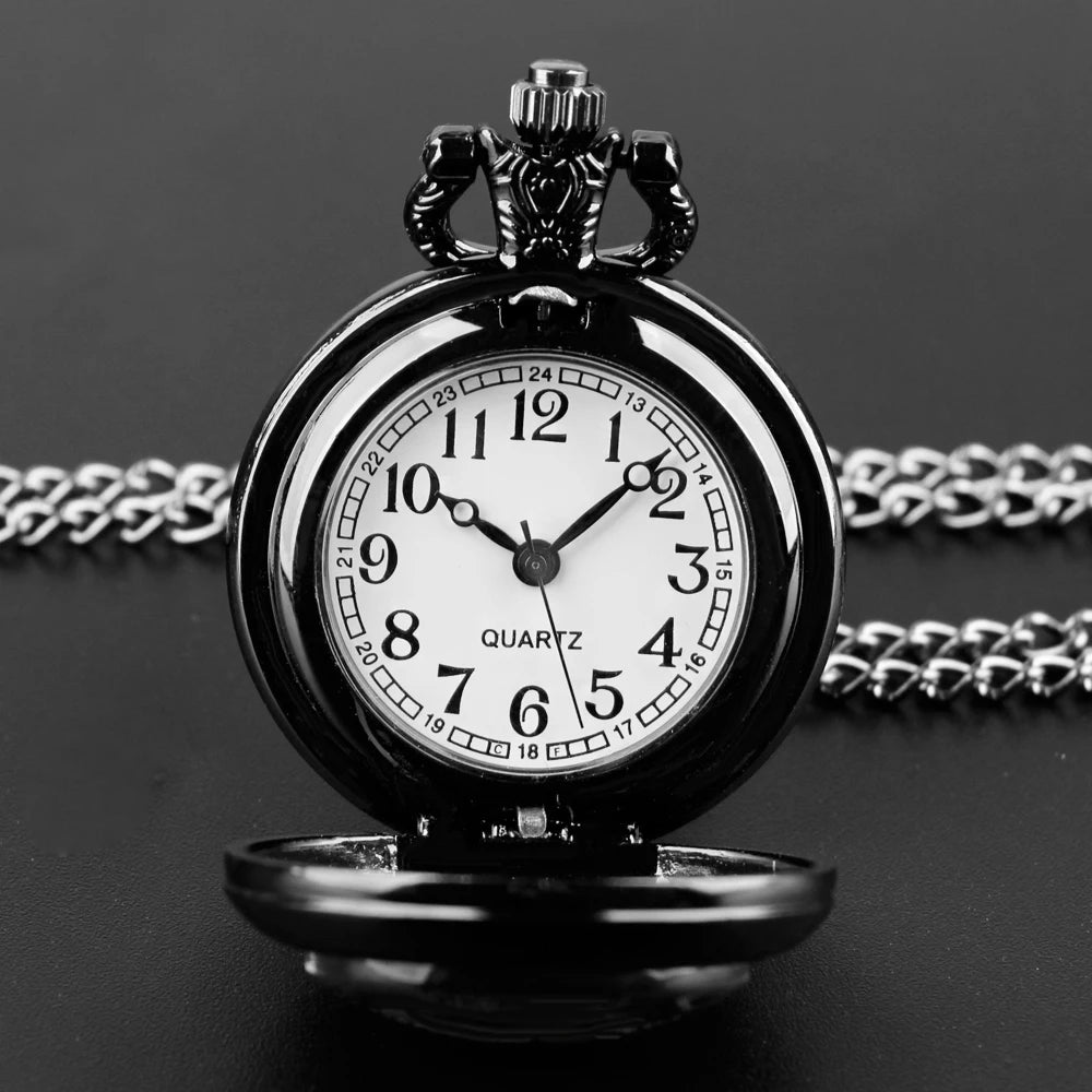 Black Satoru Gojo Pocket Watch