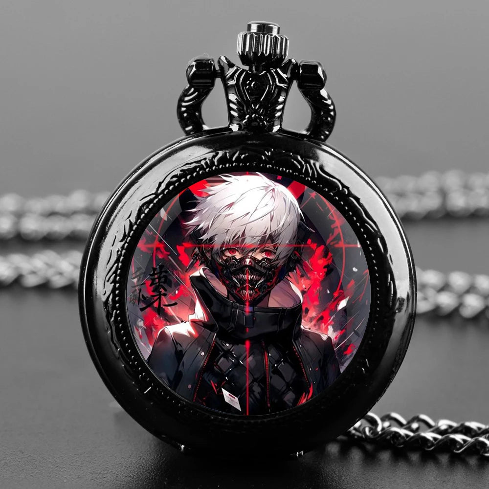 Ken Kaneki Eyepatch Pocket Watch