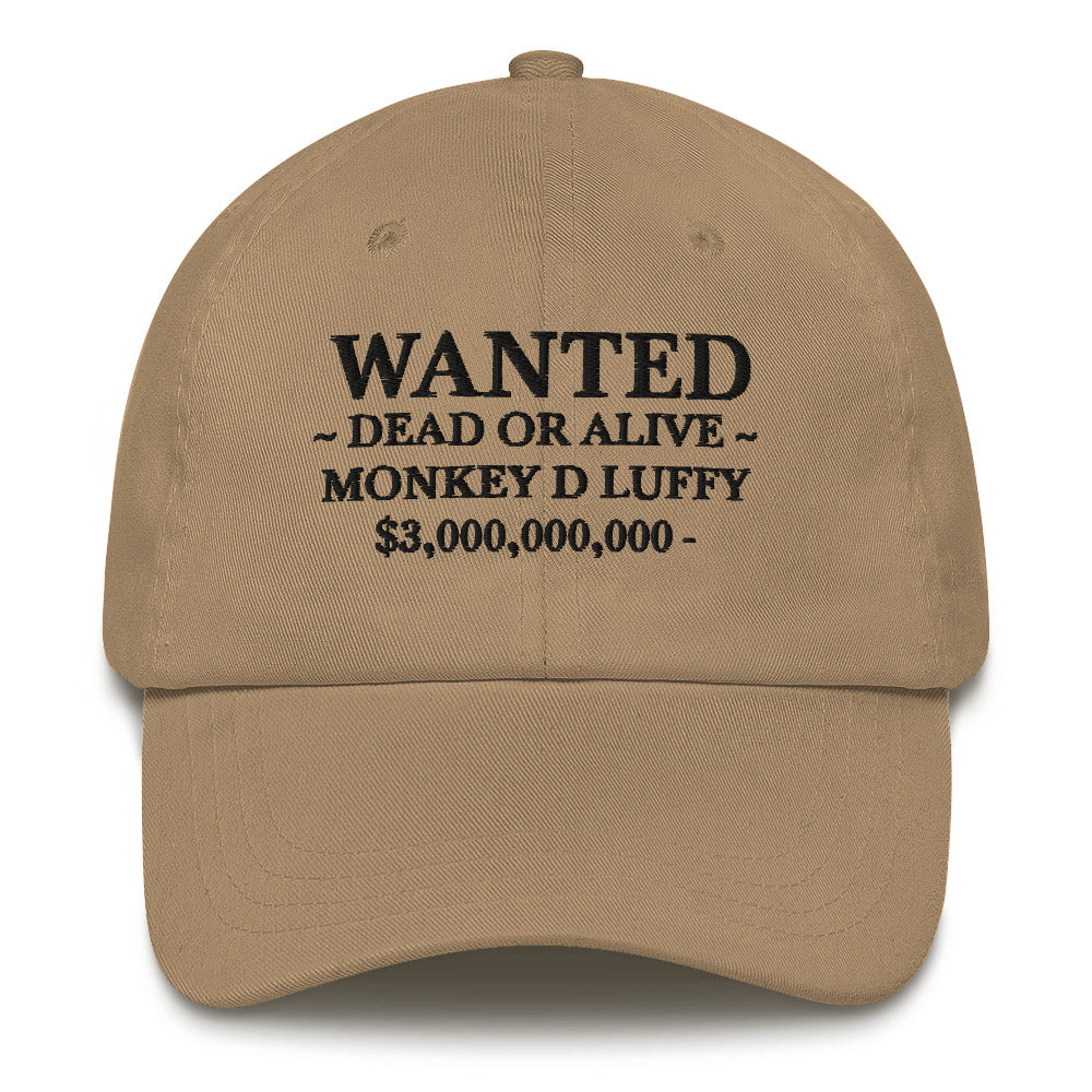 Monkey D Luffy Wanted Unisex Classic Hat