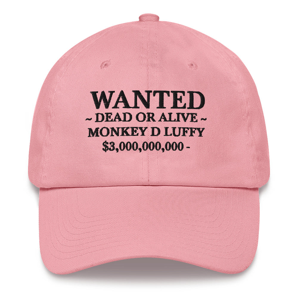 Monkey D Luffy Wanted Unisex Classic Hat