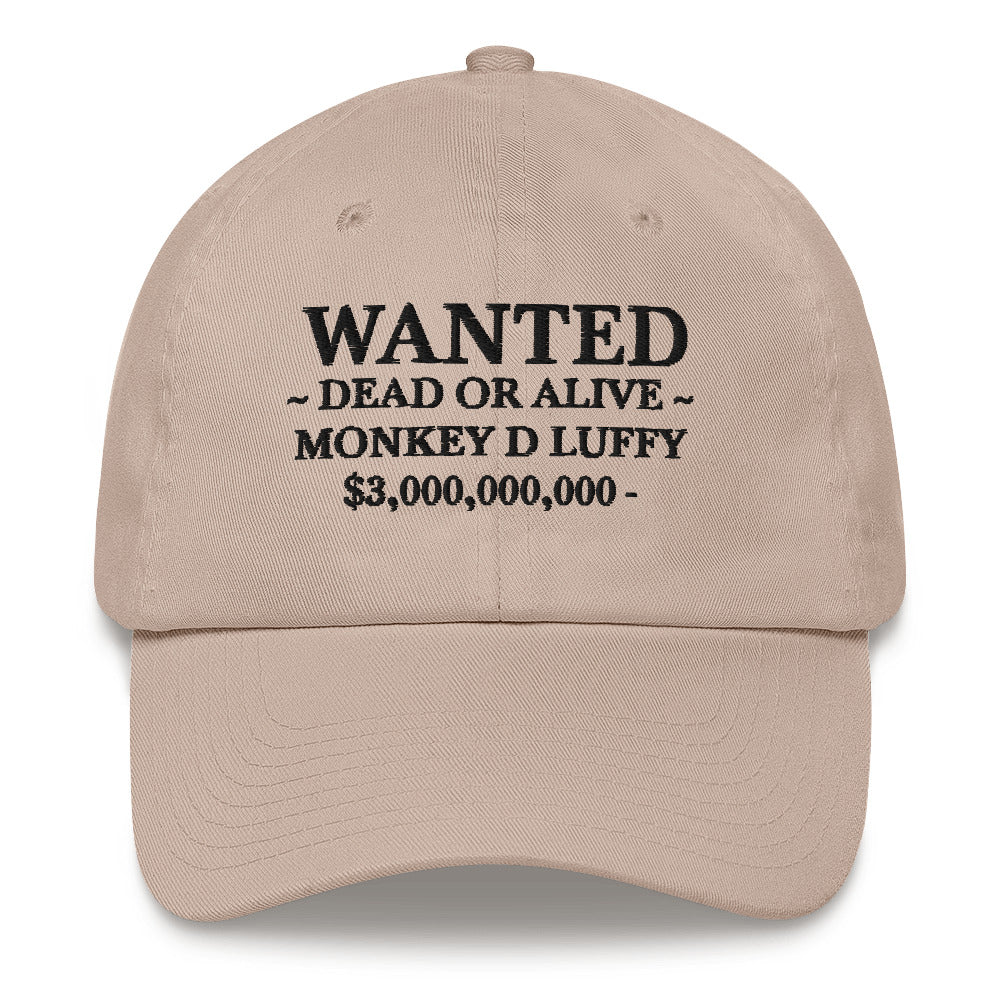 Monkey D Luffy Wanted Unisex Classic Hat