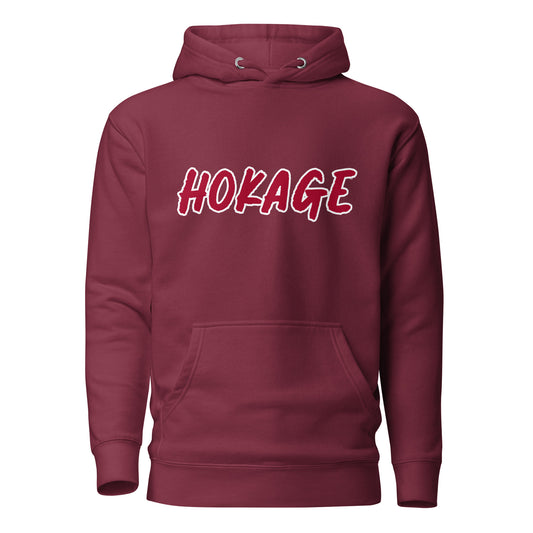 Hokage Unisex Premium Maroon Hoodie