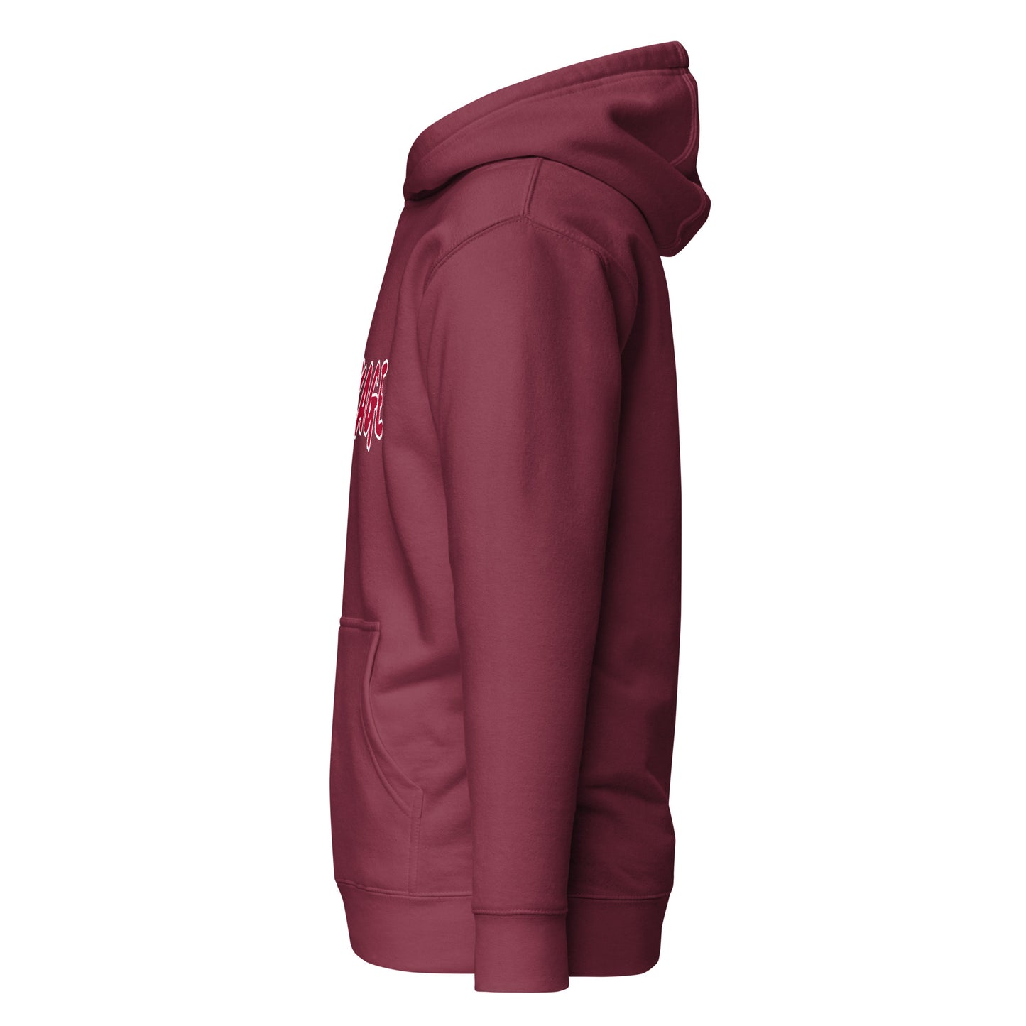 Hokage Unisex Premium Maroon Hoodie